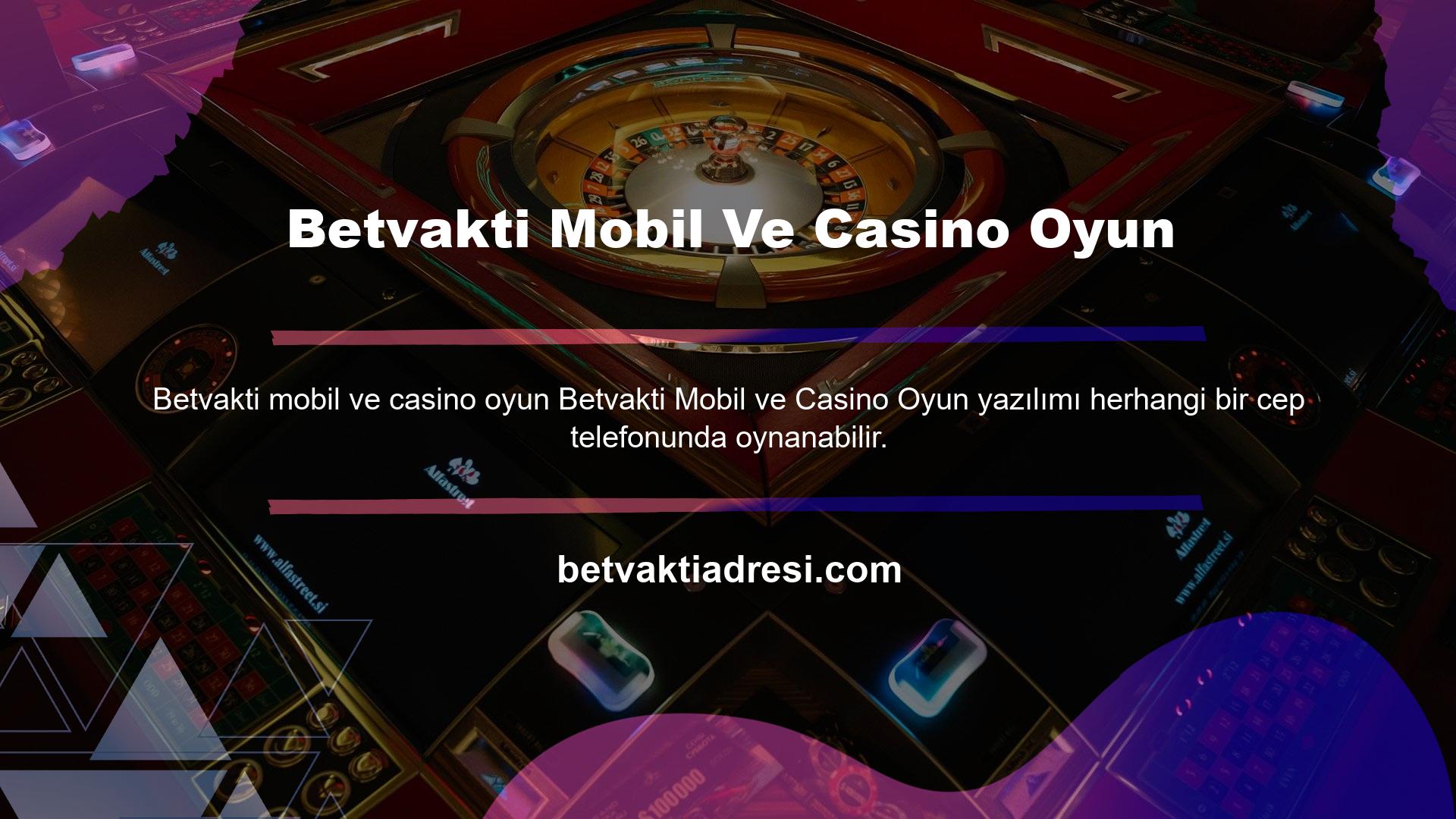 Betvakti Mobil Ve Casino Oyun